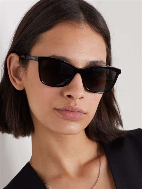 saint laurent eyewear square sunglasses|yves saint laurent sunglasses women's.